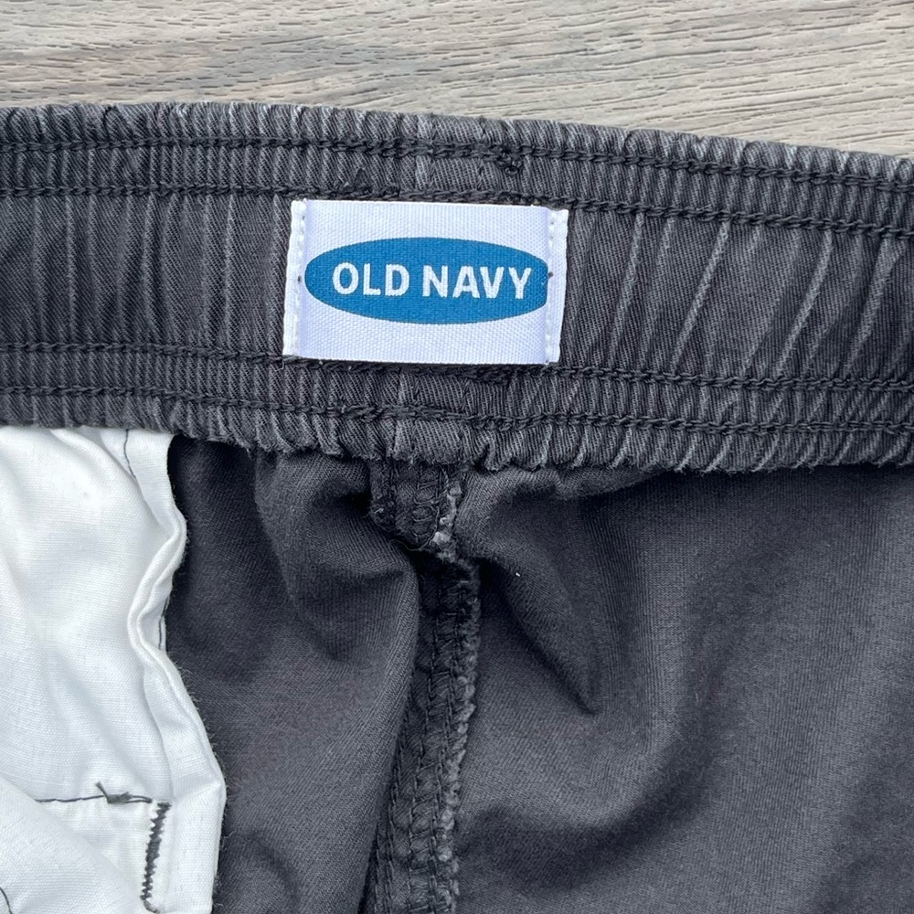 Old Navy; Deep Grey; Drawstring Waist; Casual Shorts; Minor/No Wear; Medium - Picture 6 of 8